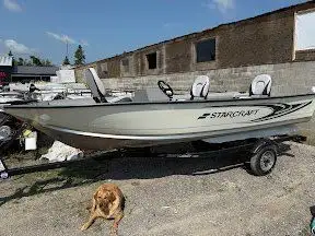 2024 Starcraft Patriot 16 Yamaha F30 Power trim Side console Trailer included with spare FREE 2 BANK...