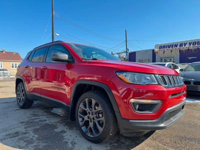 2021 JEEP COMPASS 80TH ANNIVERSARY limited with only 107,291 kms