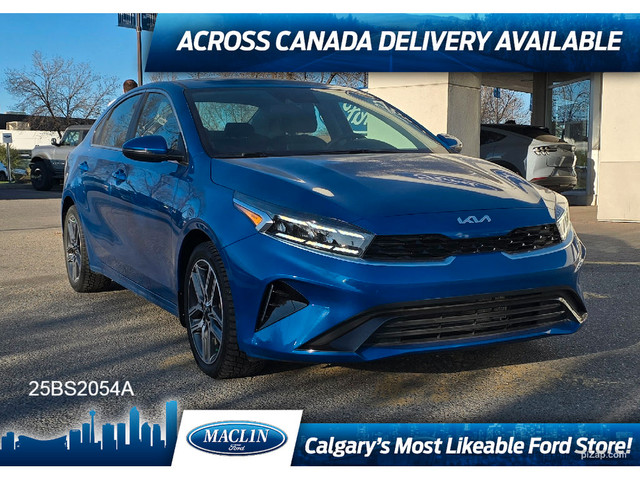 2024 Kia Forte EX | HTD STS | NAV | SUNROOF | BLIND SPOT in Cars & Trucks in Calgary