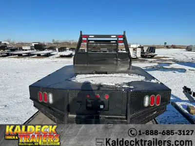 Bradford Built 96in. x 103in. Mustang Truck Bed - Tube Style Headache Rack - 30,000# Rated 2-516in....