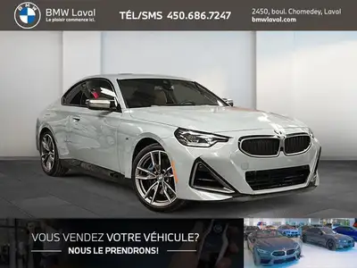 2024 BMW 2 Series M240i xDrive, Gr. De Luxe Essentiel, Accès Confort! * Groupe De Luxe Essentiel * T...