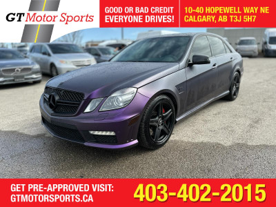 2010 Mercedes-Benz E-Class E63 AMG | SUNROOF | LEATHER | $0 DOWN