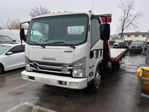 2016 ISUZU NPR HD GAS REG REMORQEUSE FLATBED 20', 6.0L V8