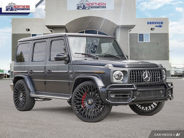 2020 Mercedes-Benz AMG G 63 G63 AMG MATTE BLACK RED SEATS 26... in Cars & Trucks in Edmonton - Image 3