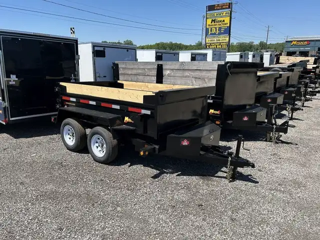 Miska Dump Trailer - Finance from $170.00 per month in Cargo & Utility Trailers in Oshawa / Durham Region - Image 2