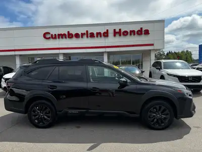 2025 Subaru Outback ONYX Crystal Black Silica AWD Lineartronic CVT 2.5L DOHC Recent Arrival! At Cumb...