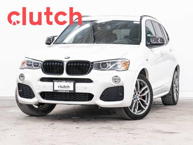 2017 BMW X3 xDrive28i AWD w/ Nav, Rearview Cam, Panoramic Moonro in Cars & Trucks in City of Toronto