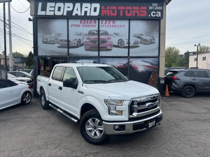 2017 Ford F 150 SuperCrew, 4WD, 6Pass, Bluetooth, *LowKm*OneOwner*Certified*