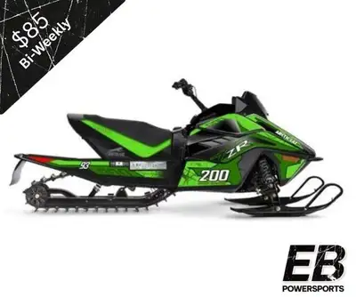 2026 Arctic Cat ZR 200 ES ? $86 Biweekly O.A.C. Step up your child?s snowmobiling experience with th...