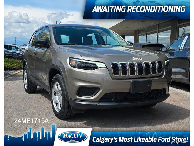 2019 Jeep Cherokee SPORT 4X4 | 3.2L V6 | HTD SEAT HTD STR WHEEL in Cars & Trucks in Calgary