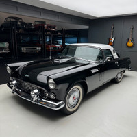 Check out this 1956 Ford Thunderbird Convertible. This is beautiful US Thunderbird that has been rec... (image 1)
