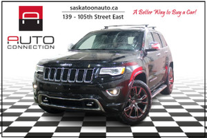 2015 Jeep Grand Cherokee Overland - 4x4 - 5.7L HEMI V8 - NAVIGATION - LEATHER HEATED/COOLED SEATS - LOW KMS - ACCIDENT FREE