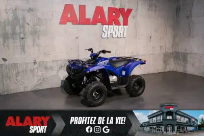 Ce VTT YAMAHA GRIZZLY 110 2025 est disponible DÈS MAINTENANT! Contactez-nous au 450-420-2707. PDSF:...