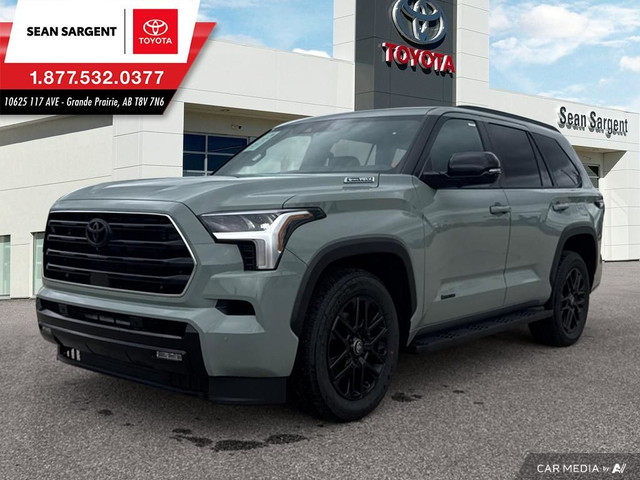 2025 Toyota Sequoia Hybrid Limited Nightshade in Cars & Trucks in Grande Prairie