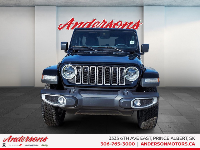 2025 Jeep WRANGLER 4-Door SAHARA Adaptive Cruise Control / All-T in Cars & Trucks in Prince Albert - Image 2