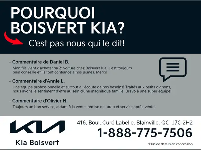 2019 Hyundai Kona 1 PROPRIÉTAIRE JAMAIS ACCIDENTÉ BAS KILO in Cars & Trucks in Laval / North Shore - Image 13