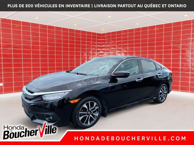 2016 Honda Civic Sedan Touring CUIR, NAVIGATION, DÉMARREUR A DIS in Cars & Trucks in Longueuil / South Shore - Image 3