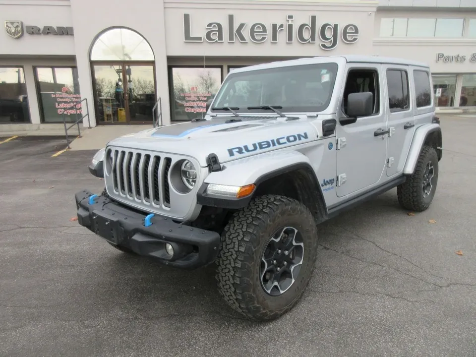 2022 Jeep Wrangler Unlimited Rubicon Rubicon 4DR 4xe Plug in Hyb