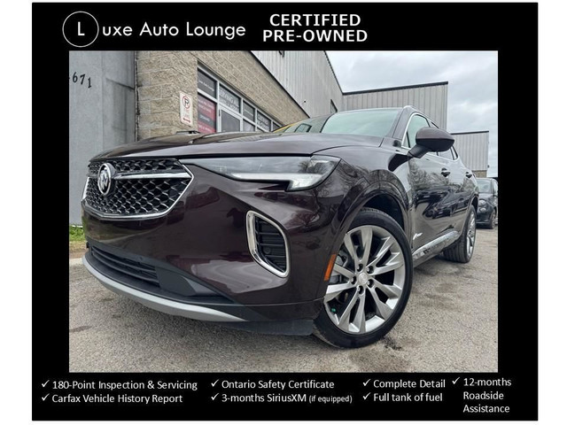 2021 Buick Envision AVENIR!! ONLY 49K, BOSE, LEATHER, PANO SUNRO in Cars & Trucks in Ottawa