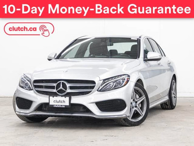 2015 Mercedes-Benz C-Class C 300 4Matic AWD w/ Bluetooth, Heated