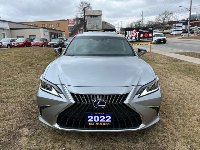 2022 Lexus ES 300h HYBRID REAR VIEW CAMERA SUNROOF NAVI BSM LKA in Cars & Trucks in City of Toronto - Image 2