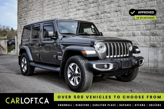 2019 Jeep Wrangler Unlimited Sahara • HEATED SEATS/STEERING • NA in Cars & Trucks in Cornwall