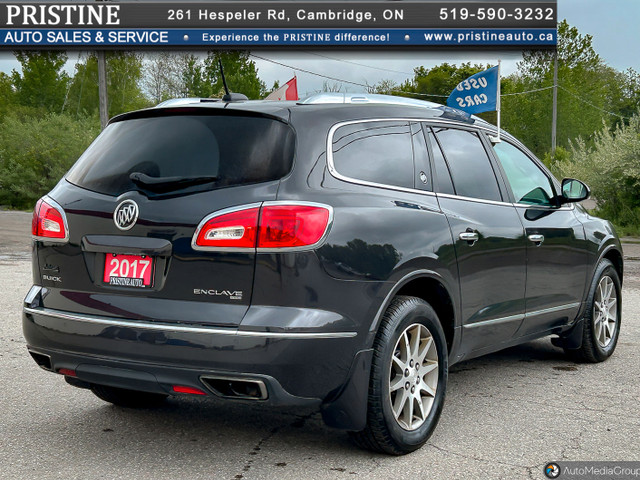 2017 Buick Enclave Leather AWD Bluetooth Rem Start. Rev. Cam. Bl in Cars & Trucks in Cambridge - Image 4