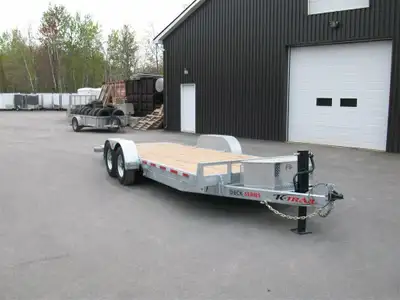 remorque neuve K-Trai Powerl Full tilt 82 x 20' 2 essieux 7000lb. suspension industriel frein electr...