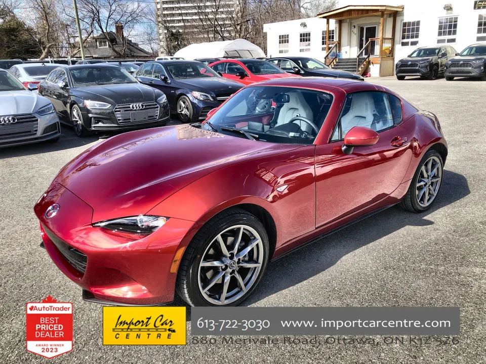2023 Mazda MX-5 RF GT 6 SPEED, HARDTOP CONV., ONLY 1,768KMS!!