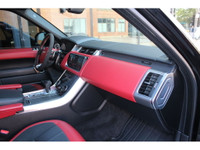 ''2019 RANGE ROVER SPORT HST - CLEAN CARFAX!!! - ''RARE FIND BLACK ON RED LEATHER INTERIOR'' !!! DYN... (image 6)