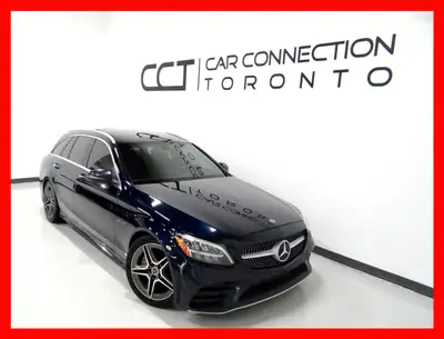2020 MERCEDES-BENZ C300 4MATIC CARFAX VERIFIED, CLEAN TITLE 156,000KM AUTOMATIC TRANSMISSION BLUE EX...