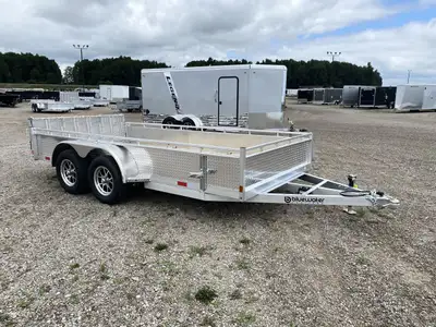 Canadian Mennonite Built Tandem Axle Aluminum Utility Trailer is $6,370.00 ! Ord: E1535-3897 - Ser:...