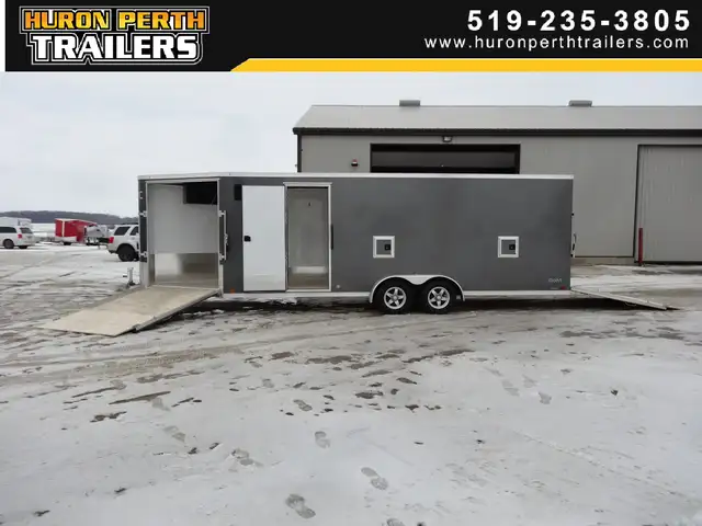 2023 ATC ROM200 7x22+6 Aluminum Snowmobile Trailer in Cargo & Utility Trailers in Grand Bend - Image 7
