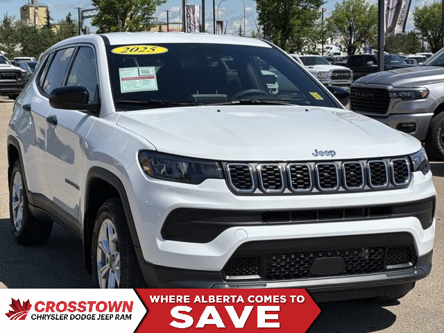 2025 Jeep Compass Sport | Cloth Seats | Heated Seats in Cars & Trucks in Edmonton