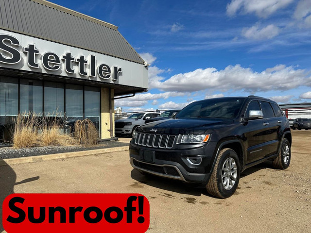 2014 Jeep Grand Cherokee LIMITED! LEATHER! SUNROOF! in Cars & Trucks in Red Deer