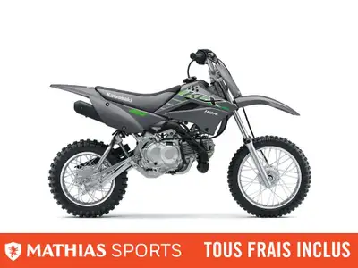 Concessionnaire des véhicules neufs et d'occasion. Motocross KAWASAKI KLX110R L 2025 Comme moto conv...