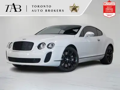 This 2010 Bentley Continental Supersports Coupe blends breathtaking performance with handcrafted lux...