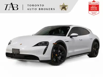 This beautiful 2023 Porsche Taycan 4S Cross Turismo is a local Ontario vehicle with a clean CARFAX r...