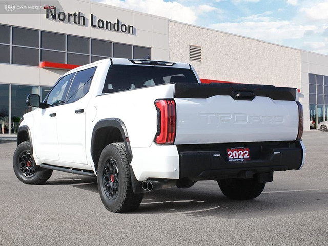 2022 Toyota Tundra Hybrid Limited TRD PRO, RED LEATHER dans Autos et camions  à London - Image 4