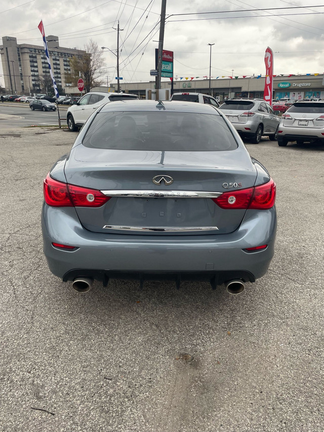 2015 INFINITI Q50 4dr Sdn Sport AWD in Cars & Trucks in City of Toronto - Image 4