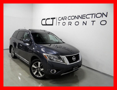 2014 Nissan Pathfinder PLATINUM *7PASS/NAVI/360 CAM/DVD/LEATHER/