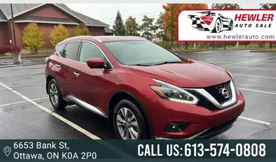 The 2018 Nissan Murano SL is a crossover SUV with a 3.5-liter V-6 engine, all-wheel drive option, an...