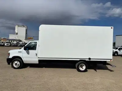 2024 Ford E-450 Cube Van, 7.3L V8 Gas, Auto, A/C, Tilt, Cruise, Pw, Pl, Unicell 16Ft Cube Body, Roll...