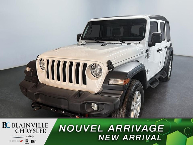 2020 Jeep Wrangler UNLIMITED 4X4 CARPLAY CAMERA DE RECUL in Cars & Trucks in Laval / North Shore