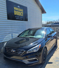 2017 Hyundai Sonata Full-Sized Sedan with Power Heated Leather, 