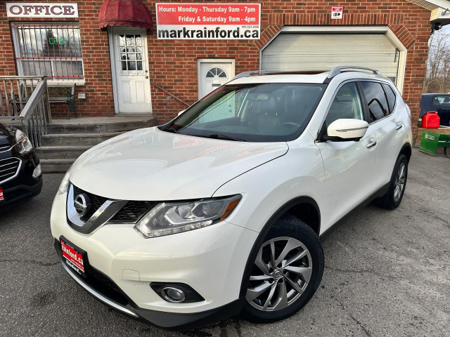  2015 Nissan Rogue SL AWD Heated Leather NAV Sunroof Bluetooth B in Cars & Trucks in Oshawa / Durham Region