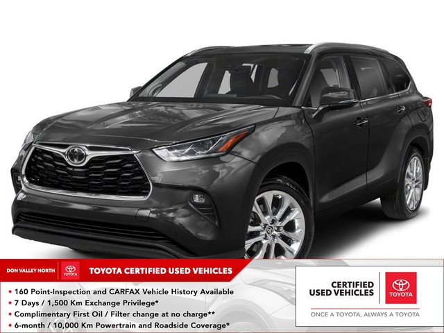 2022 Toyota Highlander Limited in Cars & Trucks in City of Toronto