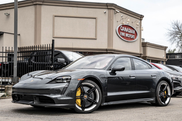 2020 Porsche Taycan TURBO S | 750 HP | COOLED SEATS | NAVI | in Cars & Trucks in City of Toronto - Image 2