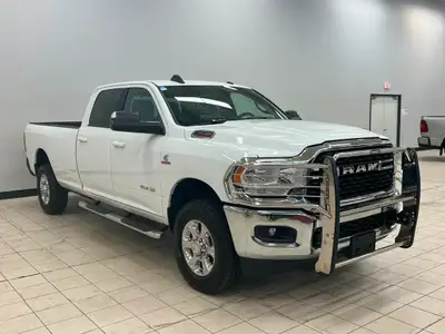 WAS: $49995 NOW: $39999The 2022 Ram 3500 Big Horn Longbox is a formidable heavy-duty pickup that mas...