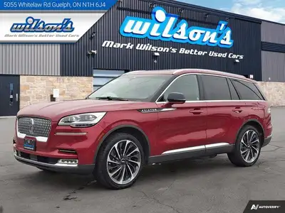 Look at this certified 2020 Lincoln Aviator Reserve AWD | 202A | 22 Alloys | Leather | Twin Turbo V6...